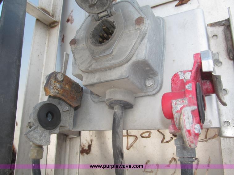 image for item F7113 1992 Walker stainless steel tanker trailer