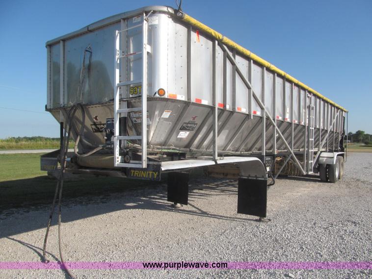 image for item F7117 2010 Trinity Eagle Bridge stainless steel belt trailer