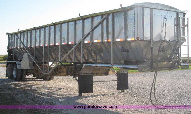 image for item F7117 2010 Trinity Eagle Bridge stainless steel belt trailer