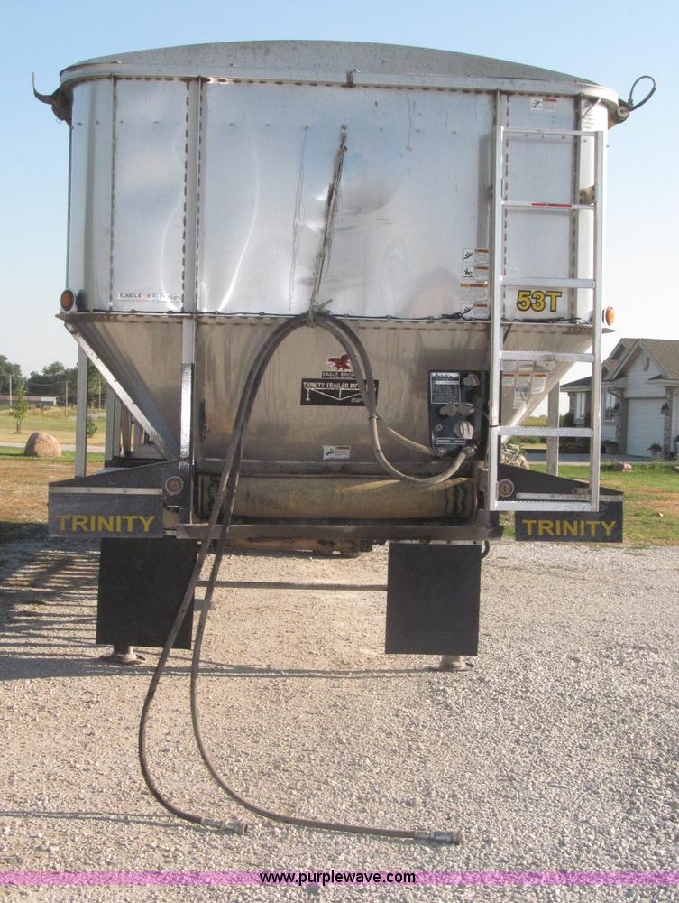 image for item F7117 2010 Trinity Eagle Bridge stainless steel belt trailer