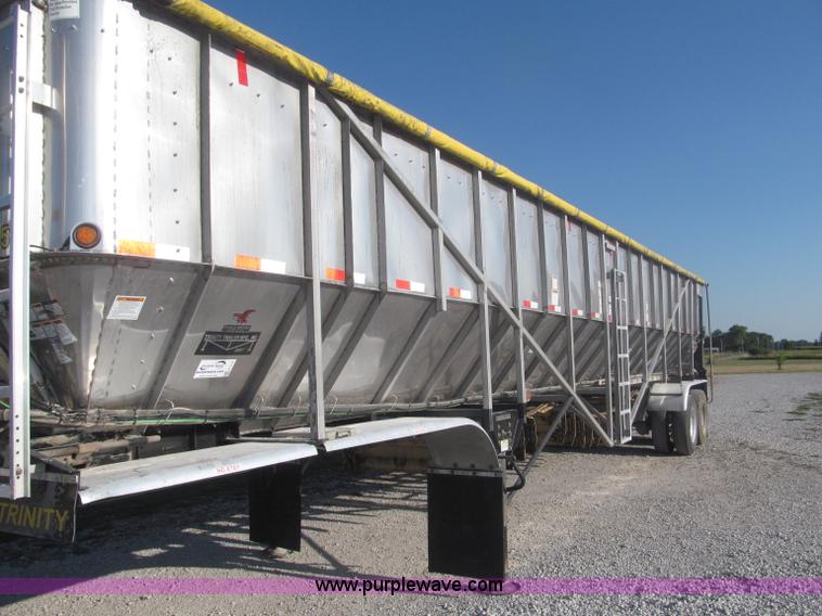 image for item F7117 2010 Trinity Eagle Bridge stainless steel belt trailer