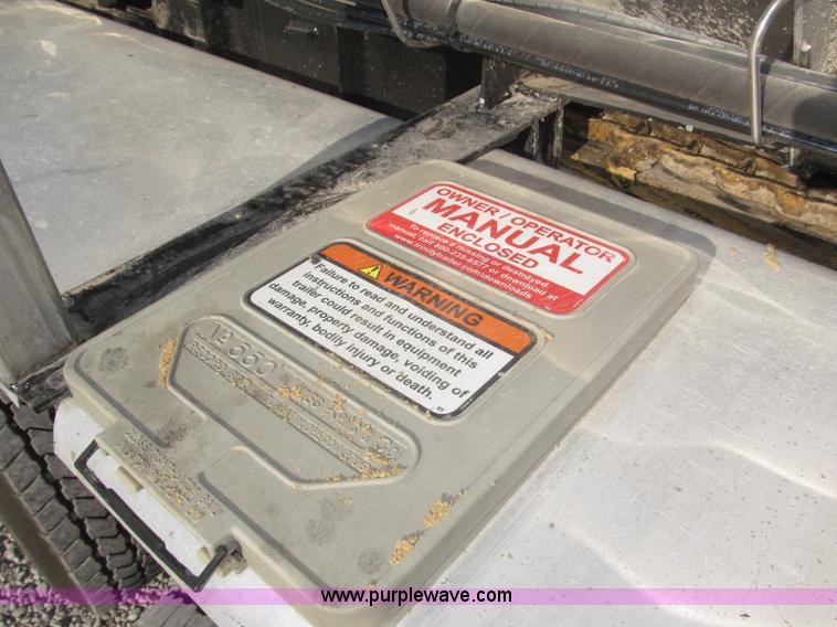 image for item F7117 2010 Trinity Eagle Bridge stainless steel belt trailer