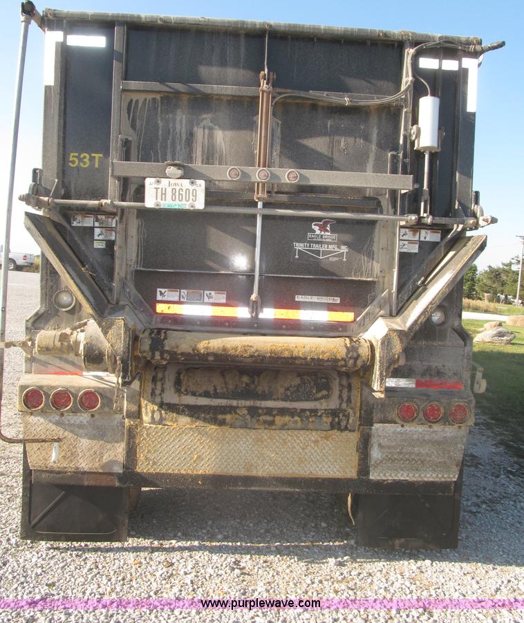 image for item F7117 2010 Trinity Eagle Bridge stainless steel belt trailer