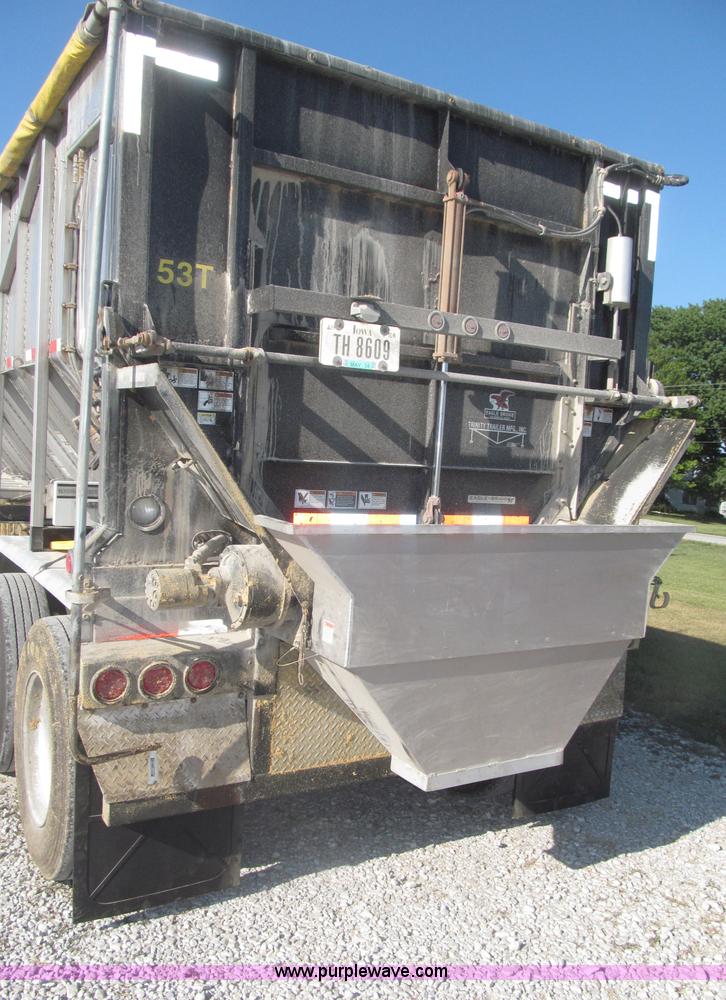 image for item F7117 2010 Trinity Eagle Bridge stainless steel belt trailer