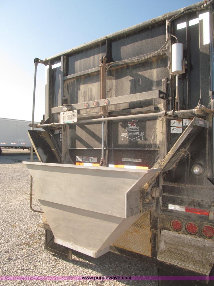 image for item F7117 2010 Trinity Eagle Bridge stainless steel belt trailer