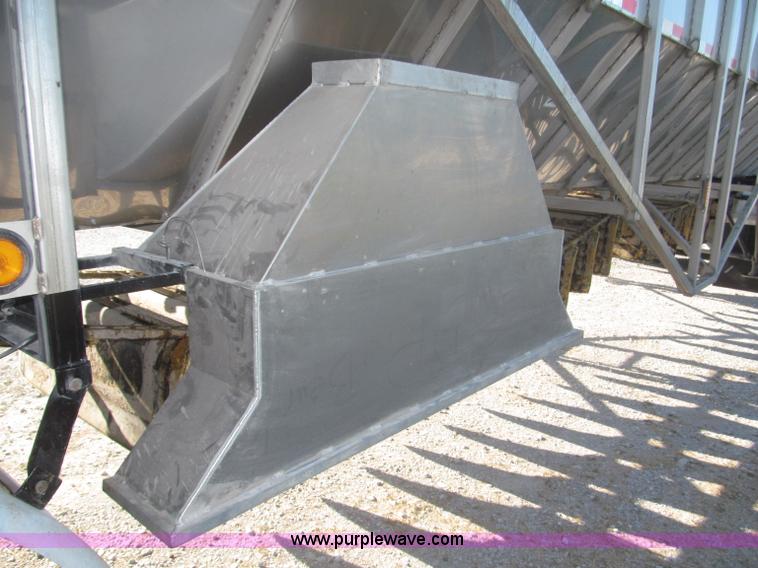 image for item F7117 2010 Trinity Eagle Bridge stainless steel belt trailer