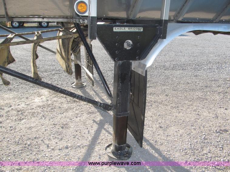 image for item F7117 2010 Trinity Eagle Bridge stainless steel belt trailer
