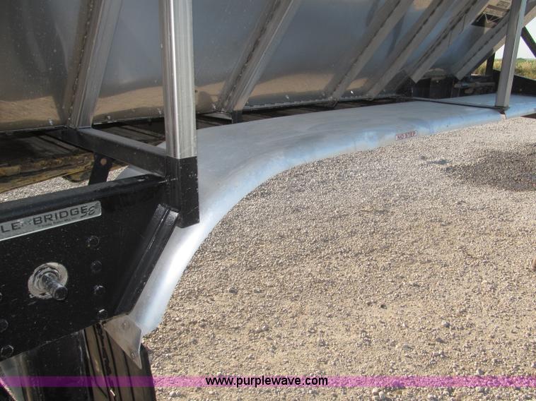 image for item F7117 2010 Trinity Eagle Bridge stainless steel belt trailer