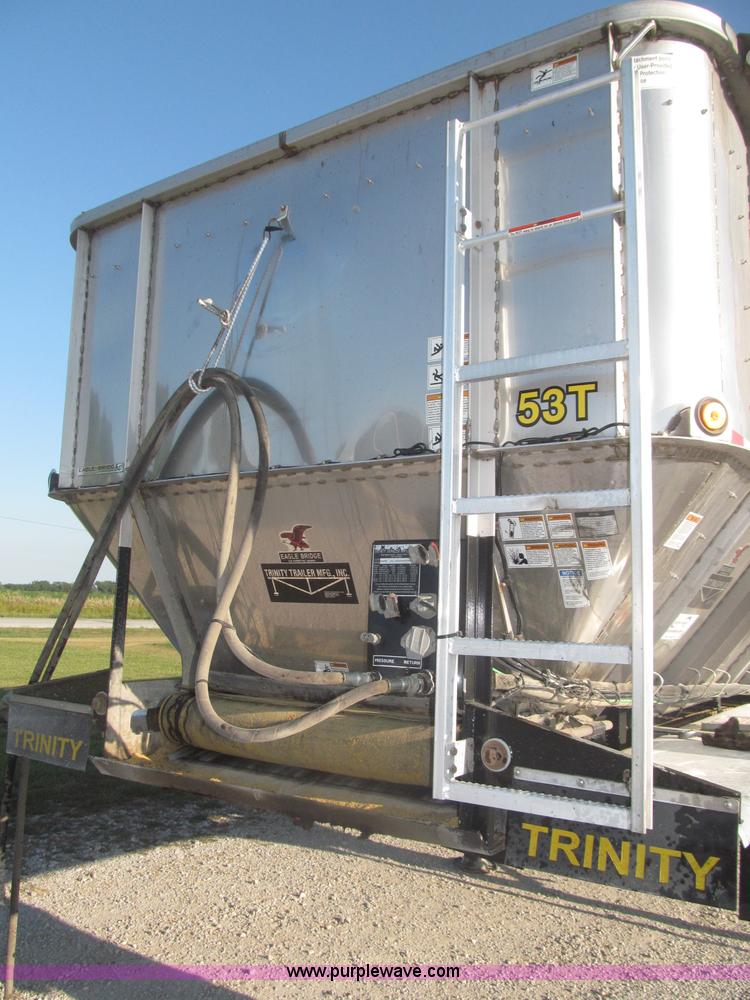 image for item F7117 2010 Trinity Eagle Bridge stainless steel belt trailer