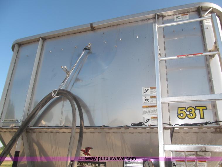image for item F7117 2010 Trinity Eagle Bridge stainless steel belt trailer