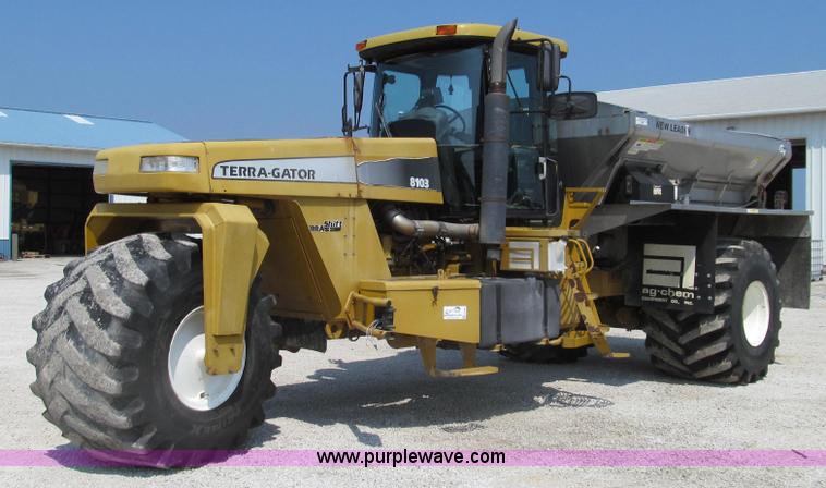 image for item G2087 1998 Ag-Chem TerraGator 8103 dry spreader truck