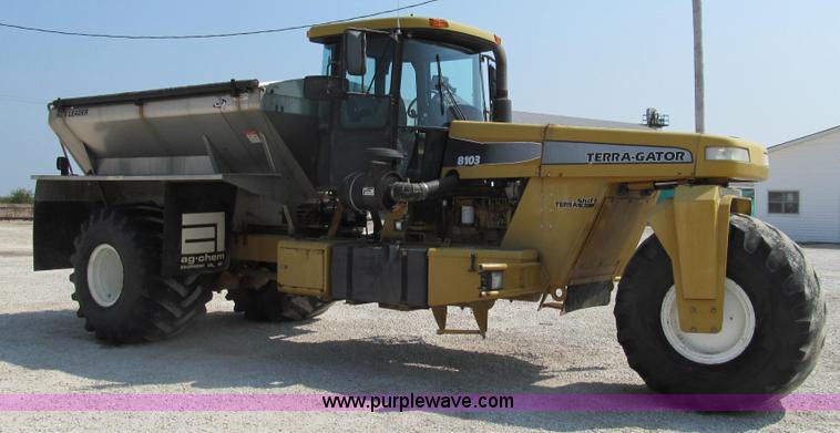 image for item G2087 1998 Ag-Chem TerraGator 8103 dry spreader truck