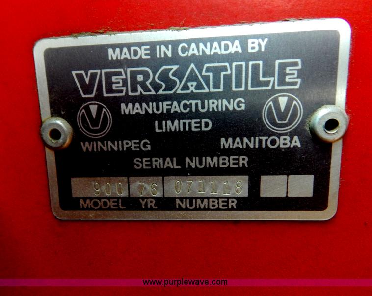 image for item G3430 1976 Versatile 900 Series II 4WD tractor