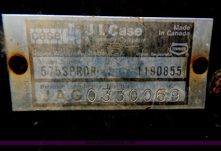 image for item G3442 Case IH 575 manure spreader