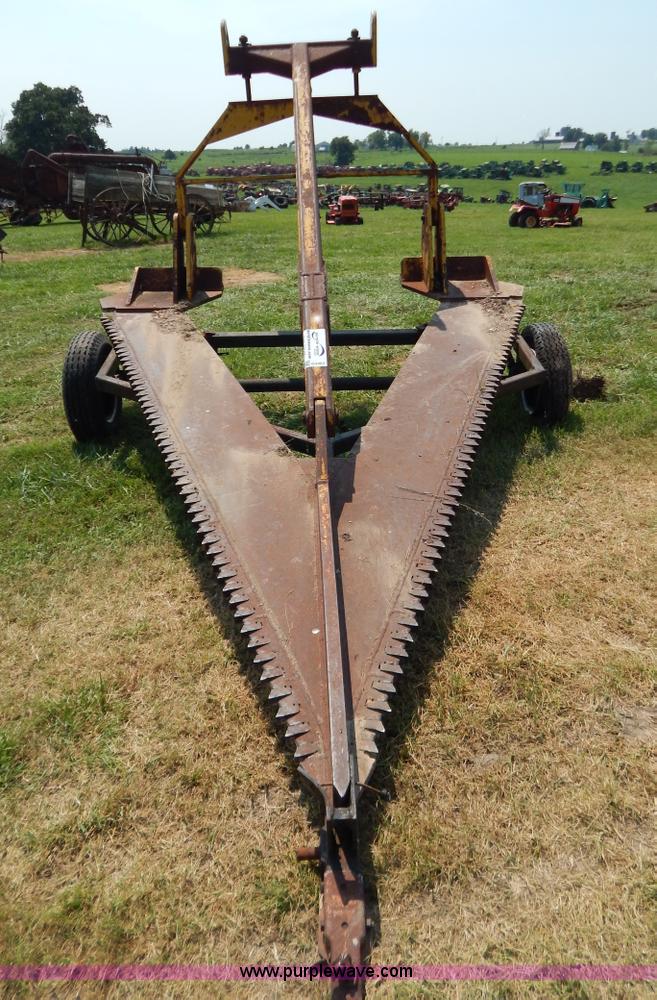 image for item G3463 Clamp-on stump cutter for dozer blade
