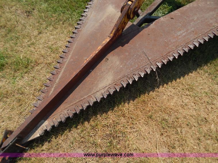 image for item G3463 Clamp-on stump cutter for dozer blade