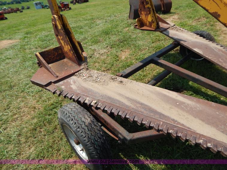 image for item G3463 Clamp-on stump cutter for dozer blade