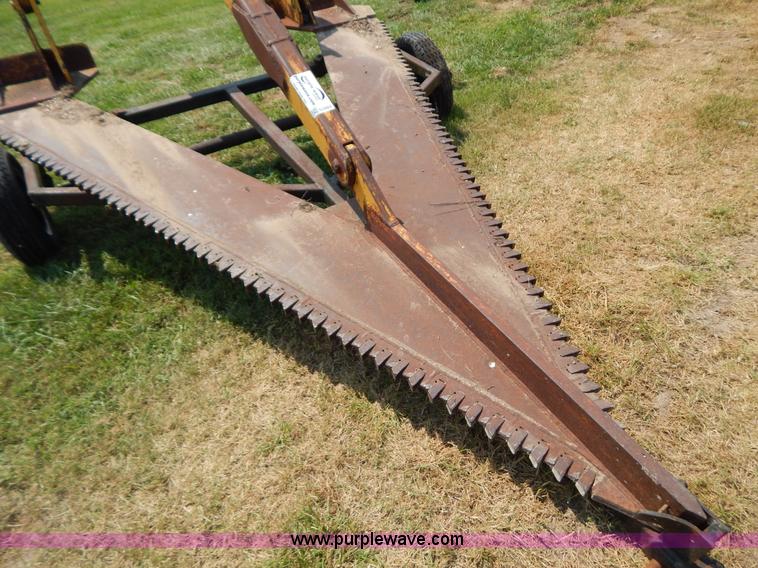 image for item G3463 Clamp-on stump cutter for dozer blade