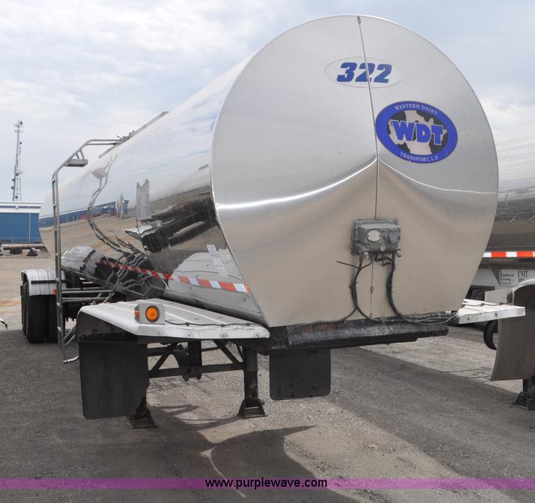 image for item G6158 1983 Polar milk tanker trailer