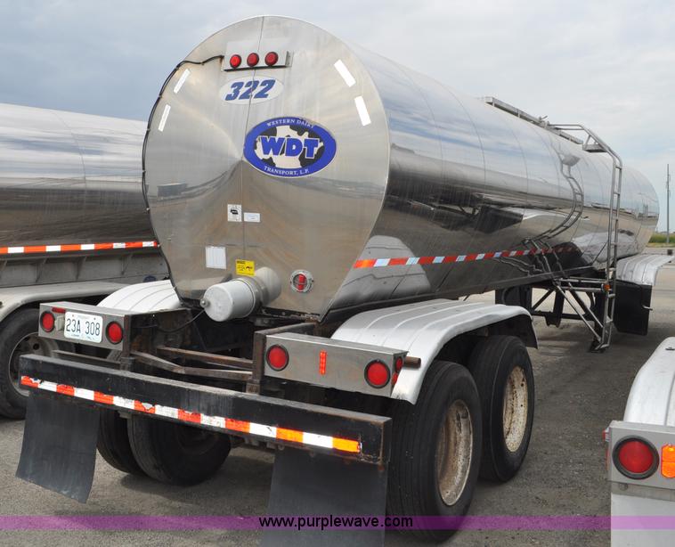 image for item G6158 1983 Polar milk tanker trailer