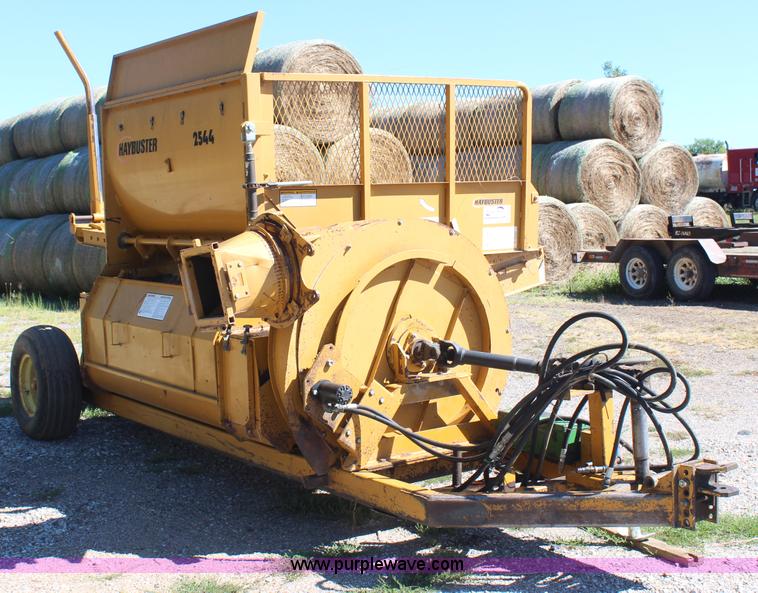 image for item H6684 HayBuster 2554 bale processor