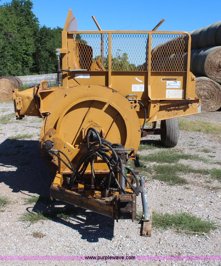 image for item H6684 HayBuster 2554 bale processor