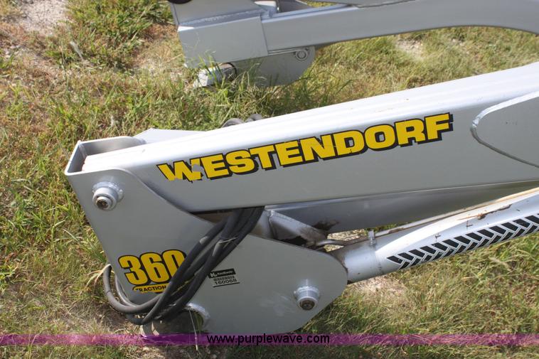image for item H7348 Westendorf 360 traction action loader