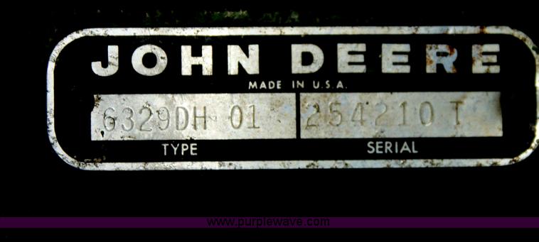 image for item H7354 1975 John Deere 4030 tractor