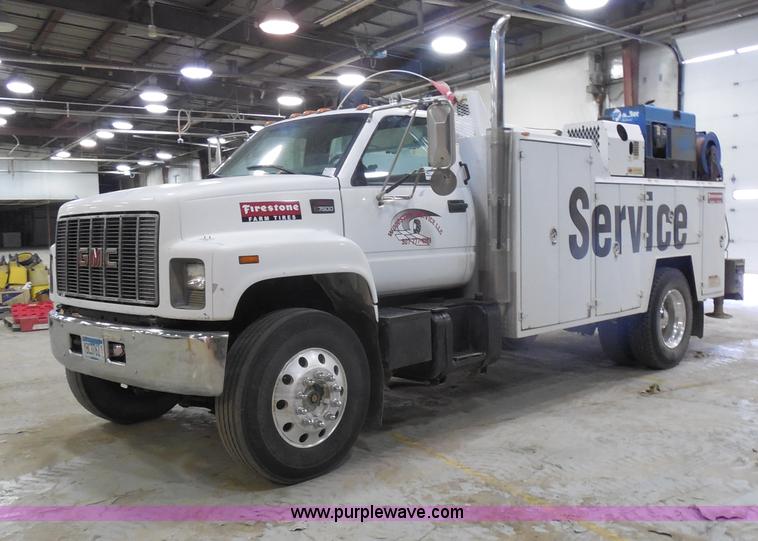 image for item I1490 1999 GMC C7500 service truck