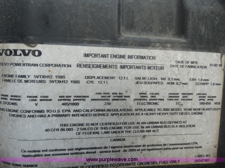 image for item I1497 2006 Volvo VNL semi truck