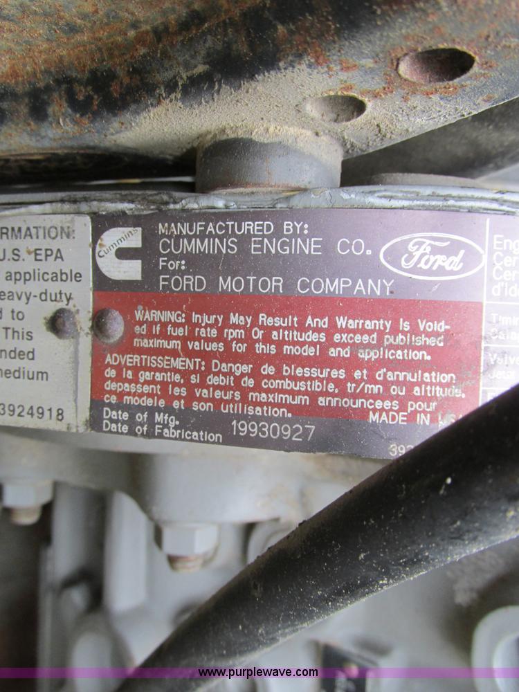 image for item I4249 1994 Ford LN8000 fuel truck