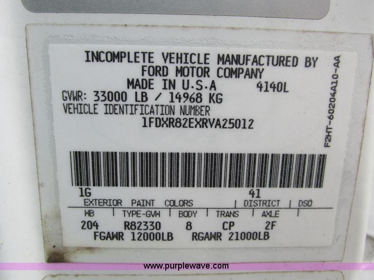 image for item I4249 1994 Ford LN8000 fuel truck