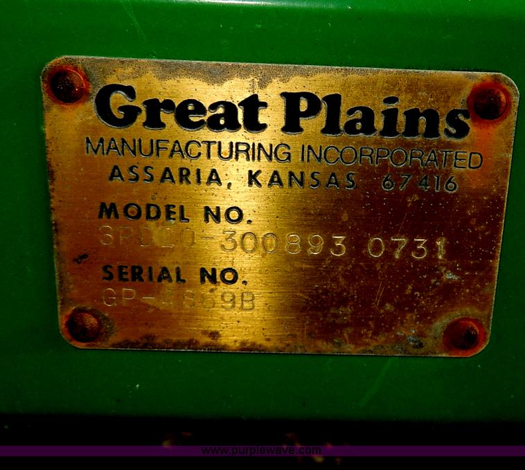 image for item I4298 Great Plains Solid Stand 20 drill