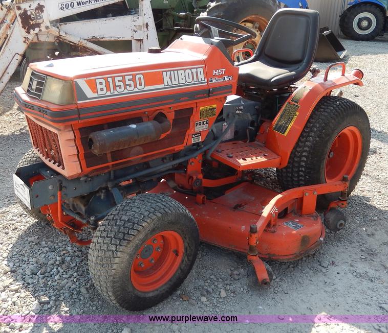 image for item I4364 Kubota B1550 tractor