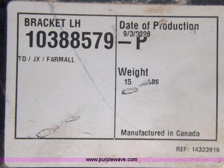 image for item I7593 JX90 loader brackets