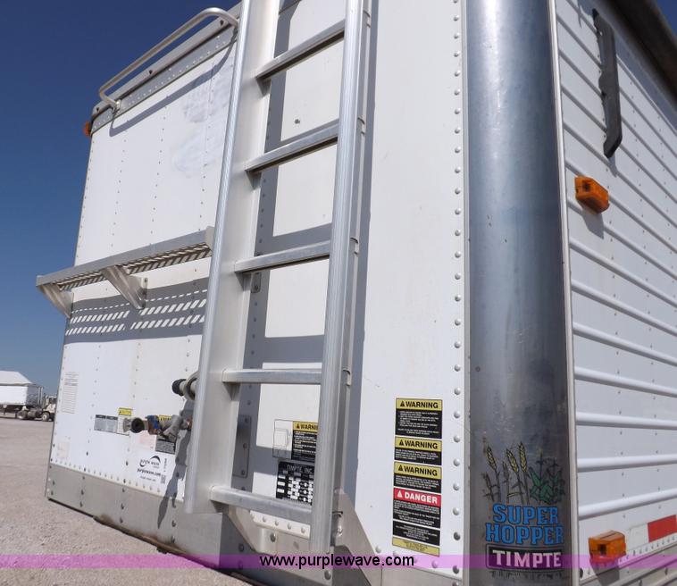 image for item I7598 2008 Timpte Super Hopper grain trailer