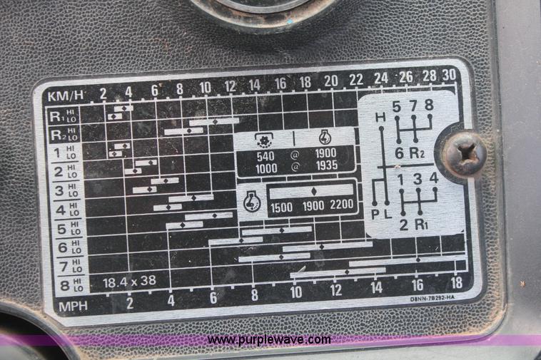 image for item I8061 Ford TW20 tractor