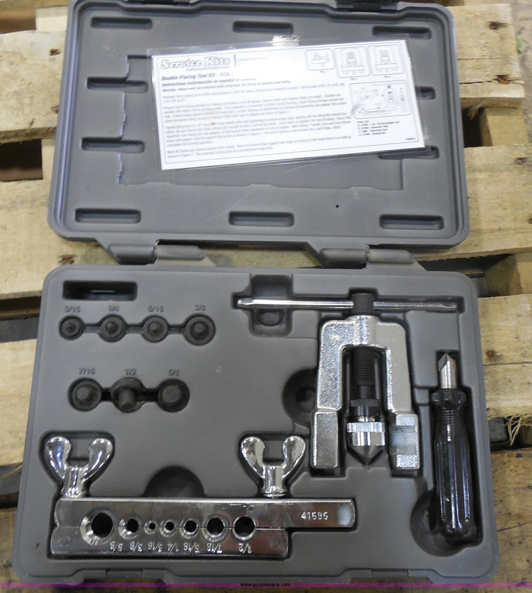 Napa double flaring tool kit in Pipestone, MN Item I1442 sold Purple Wave