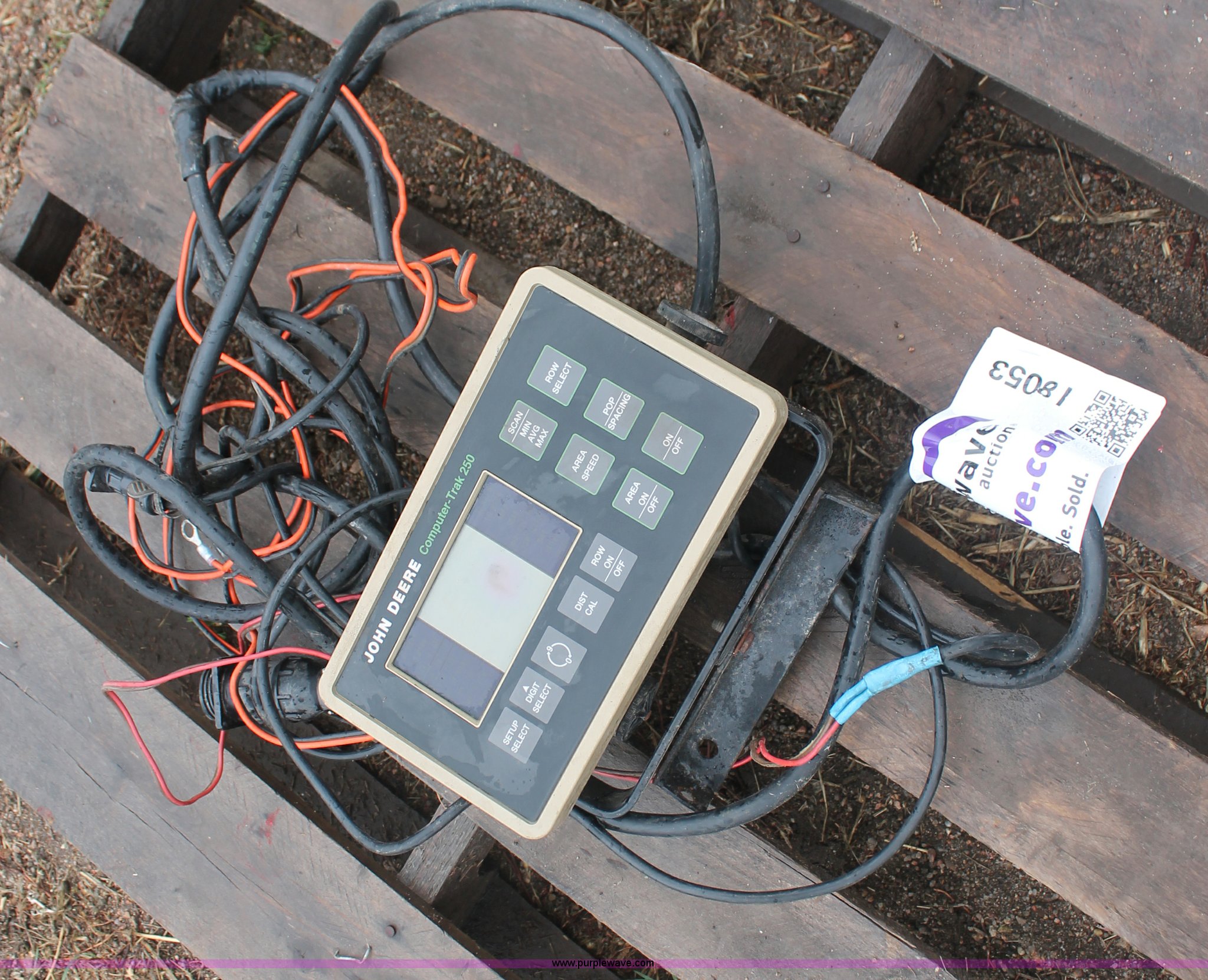 John Deere ComputerTrak 250 monitor in Kinsley, KS Item I8053 sold