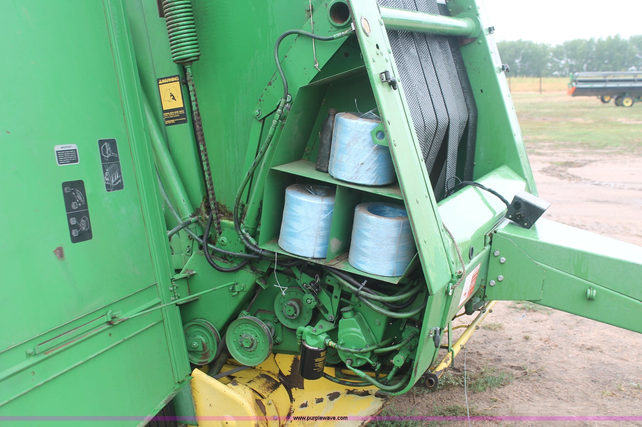1984 John Deere 530 round baler in Kinsley, KS Item I8064 sold