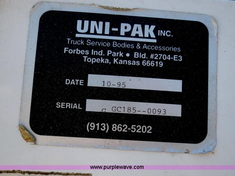 image for item D5957 1994 GMC TopKick service truck