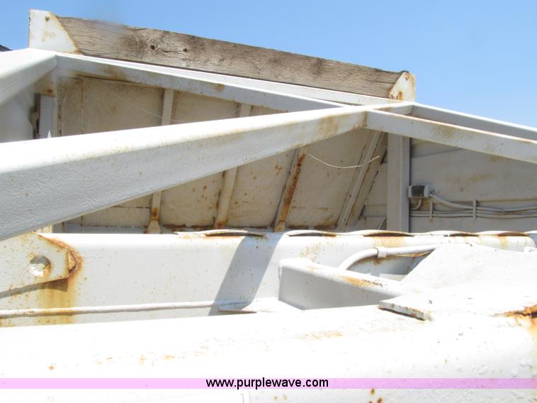 image for item D7441 1972 Cook tri axle belly dump trailer