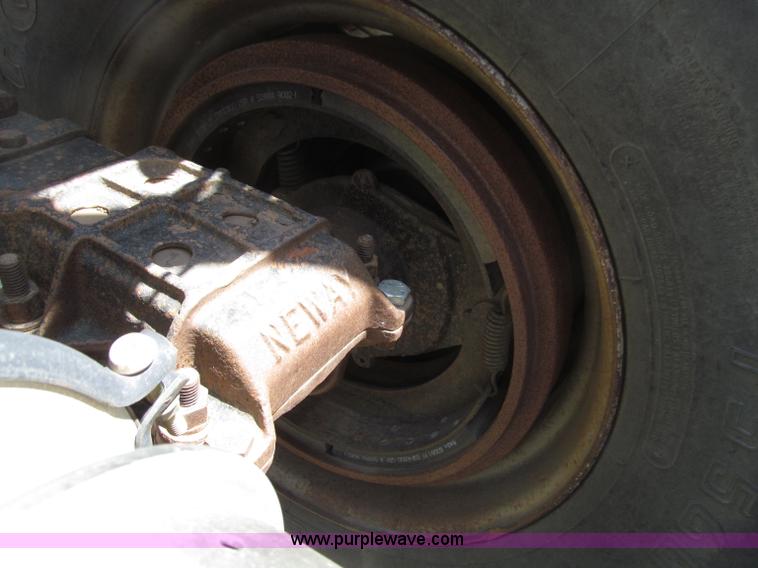 image for item D7441 1972 Cook tri axle belly dump trailer