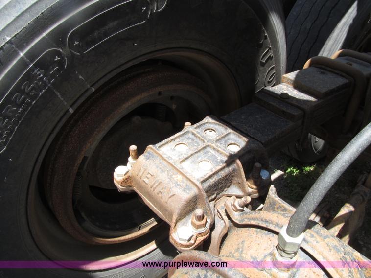 image for item D7441 1972 Cook tri axle belly dump trailer