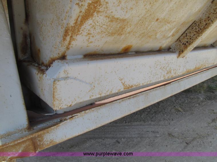 image for item D7441 1972 Cook tri axle belly dump trailer