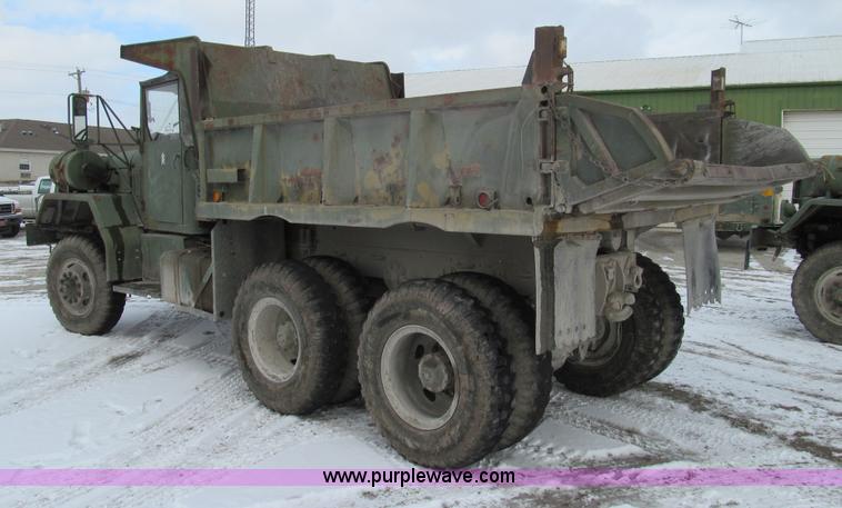 image for item E3637 1972 Am General five ton dump truck