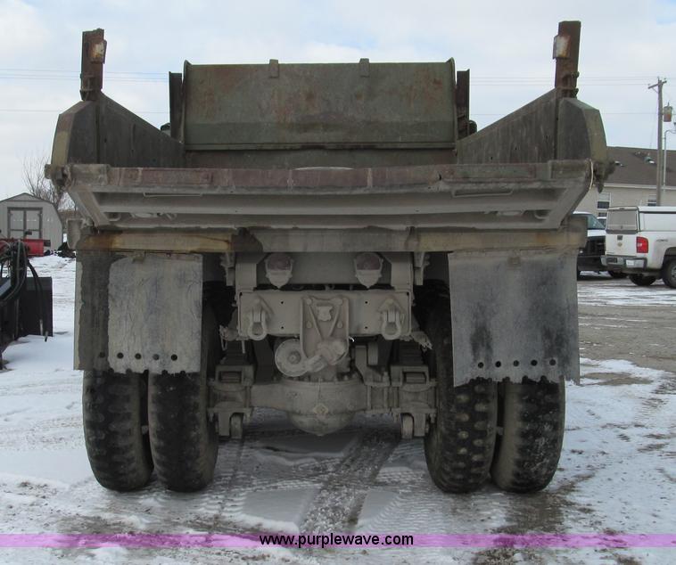 image for item E3637 1972 Am General five ton dump truck
