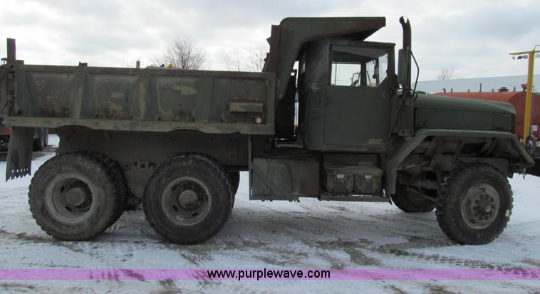 image for item E3637 1972 Am General five ton dump truck