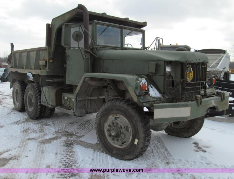 image for item E3637 1972 Am General five ton dump truck