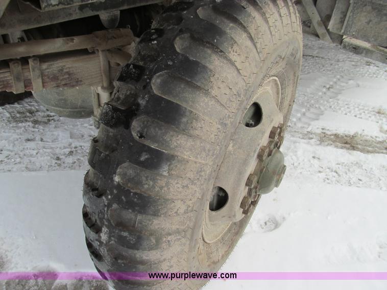 image for item E3637 1972 Am General five ton dump truck